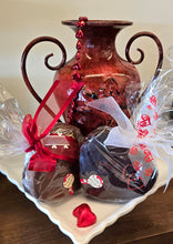 Load image into Gallery viewer, xLarge Pecan Rocky Road Heart: Milk or Dark