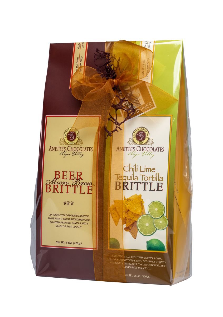 Two Brittle Cello Gift Set Chocolate Factory