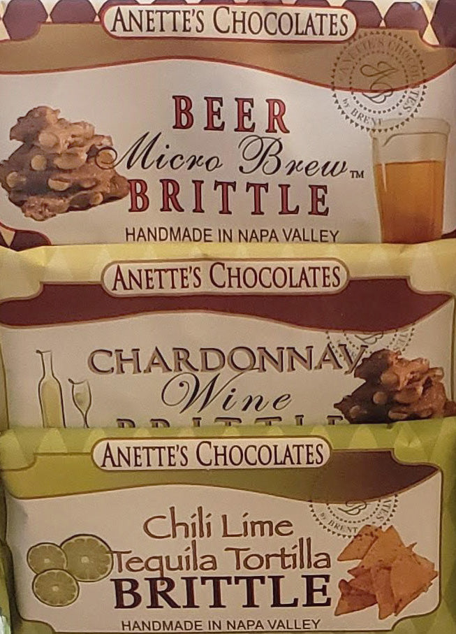 Three Brittle Bar Set Chocolate Factory