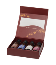 Load image into Gallery viewer, Mini 5oz Wine Chocolate sauce gift set of 4.  

