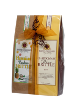 Load image into Gallery viewer, Hawaiian Brittle and Chardonnay Brittle wrapped in Cello together