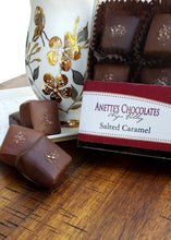 Load image into Gallery viewer, Decorative image of a 9 piece salted caramel box