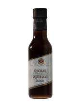 Load image into Gallery viewer, amaretto liqueur chocolate sauce bottle mini