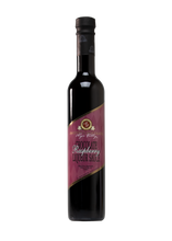 Load image into Gallery viewer, Tall 12.5 oz bottle of chocolate raspberry liqueur sauce
