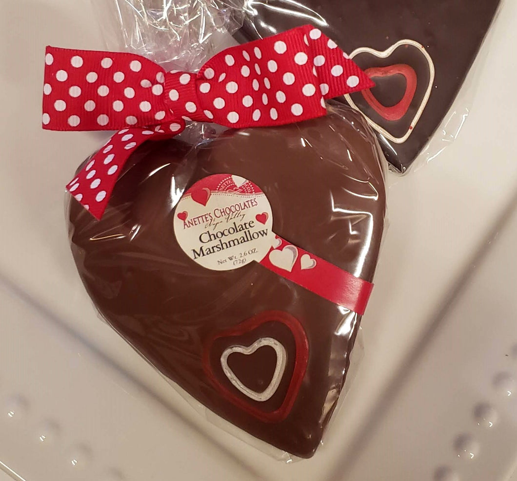 Marshmallow Hearts: Choose Milk or Dark