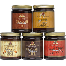 Load image into Gallery viewer, 5 jars of assorted 9oz sauces
