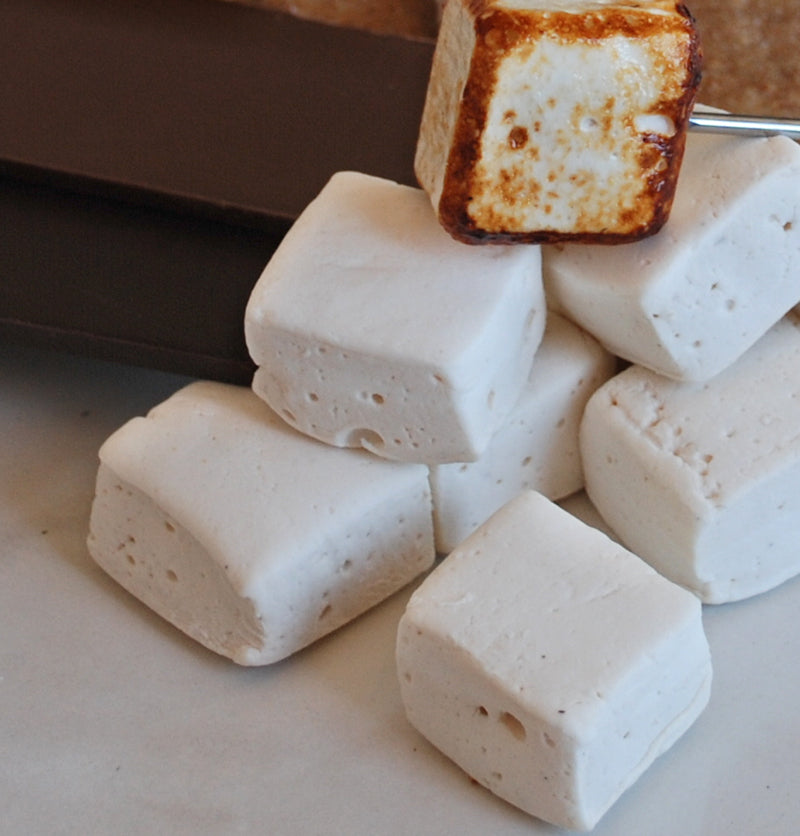 image of  raw toasted marshmallow