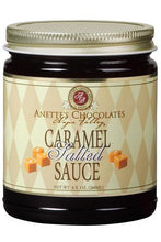 Load image into Gallery viewer, salted caramel sauce jar 9 ounces
