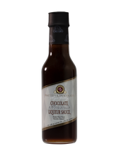 Load image into Gallery viewer, amaretto liqueur chocolate sauce bottle mini
